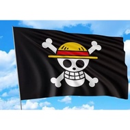 One Piece Flag One Piece Pirate Flag/ Straw Hat Pirate Flag/ Jolly Roger Mugiwara Flag/ Luffy Flag/ 