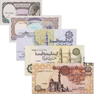 New fidelity Egypt five full pyat foreign currency and coin collections notes African countries real