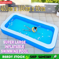 Inflatable Swimming Pool / family pool / kids pool / baby pool / kolam renang / kolam budak / kolam 