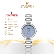 [2 Years Warranty] J.Bovier Quartz Women Watch B29-3476-SBSB