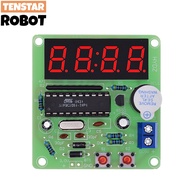 AT89C2051 Digital 4 Bits Electronic Clock Electronic Production Suite DIY Kit