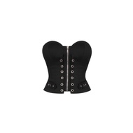 GENUINE BLACK NANA CORSET SHIRT - ASTERACEAE