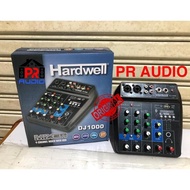 New HARDWELL DJ1000 Audio Mixer DJ 1000/ (ORIGINAL) 4 Channel