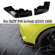 Maxton Style Rear Side Splitters for BMW F40 M Pack M135i 128ti 2019-2024 Car Rear Bumper Side Diffu
