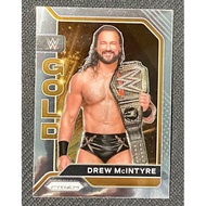2022 Panini Prizm WWE Debut Edition Drew McIntyre WWE Gold 2