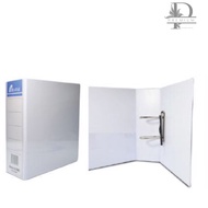 EMI File 80mm PVC White 2D Ring File / Fail Putih 80mm