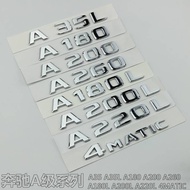Mercedes-Benz A180 A200l A260 A35 A45 A35l AMG Modified Car Badge Numbers Tail Tag Letters Bumper St
