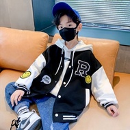 Klambi Bagus Kids Varsity Baseball Unisex Children (1 th - 18 th) INITIAL RSBUF (CAN CUSTOMIZE INITI
