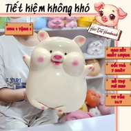 (Buy 1 Get 1 Free) Piggy Bank Cute Savings Piggy Bank, Handmade Piggy Bank, Big Size Dumpling Piggy 