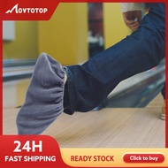 MOVTOTOP【in stock】 รองเท้าโบว์ลิ่ง 2 คู่ครอบคลุมการป้องกันรองเท้าโบว์ลิ่งกีฬาโบว์ลิ่งอุปกรณ์กีฬาโบว์ลิ่งเสบียงโบว์ลิ่ง