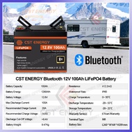 CST ENERGY แบตลิเธียม Bluetooth 12V 280Ah LiFePO4 Battery GMBH 15000 Cycles เซลล์เกรดเอ 250A BMS แบต