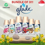 [SG SELLER]  Glade Automatic Spray Refill Glade Refill Bundle of 3 Bottles X 225ml