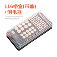 Battery Storage Box with Lid Battery Storage Box Large Capacity Storage Box Battery Capacity Battery