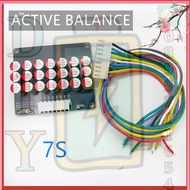 [ส่งด่วนในไทย]5A Active Balance LiFePo 4 / NMC Li-ion 4S 8S 16S For 12V 24V 48V แบตเตอรี่ลิเธียมฟอสเ