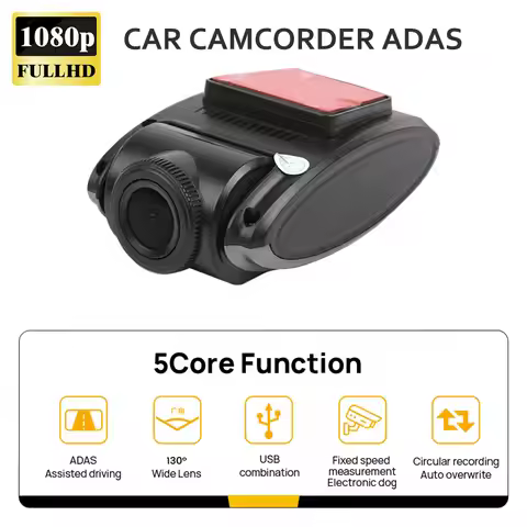 KNOWRO Dash Cam ADAS Car DVR ADAS Dashcam DVR Video HD 1080P USB TF Card Auto Recorder For Android M