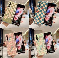 包郵 三星 Z FOLD 3 獨角獸格仔手機殼💕 unicorn checkered Samsung Fold 3 case