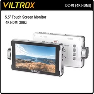 Viltrox DC-V1 5.5 Inch Camera Monitor Touch Screen 400Nits 4K 30Hz HDMI 3D LUT Director Studio Field
