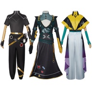 Heartssteel Ezreal Cosplay Fantasy Game LoL Alune Yone Costume Adult Men Fantasia Role Costume Men H