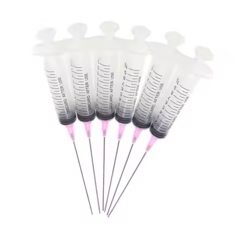 6pcs *10ML Refill Tool Syringe with Needle or 6pcs Needle for Epson HP Canon Brother Ricoh FuJi Prin