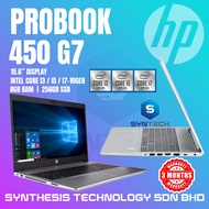 🔥 HP PROBOOK 450 G7 🔥 INTEL I3/I5/I7-10 GEN 8GB RAM + 256GB SSD REFURBISHED LAPTOP REFURNISH NOTEBOO