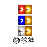 J&P 188 Store Double Contact Premium T15 T10 Park Signal Led Light Red White Blue Amber