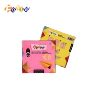 Forte Origami Paper 14X14cm Double Side Face Fluorescent 14 x 14 cm