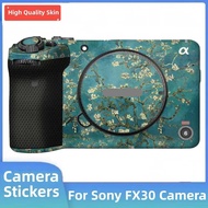 For Sony FX30 Decal Skin Vinyl Wrap Film Camera Body Protective Sticker Protector Coat ILME ILME-FX3