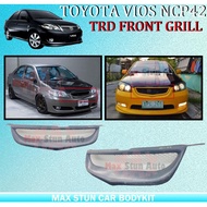 TOYOTA VIOS NCP42 2006 TRD FRONT GRILL SARUNG WITH NET JARING MATERIAL FIBER