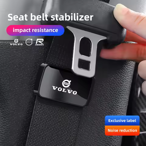 1Pcs Car Interior Seat Belt Holder Stabilizer Fastener For Volvo Rdesign XC60 XC90 V90 V60 V40 EC40 