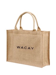 WACAY - Jute Tote Bag