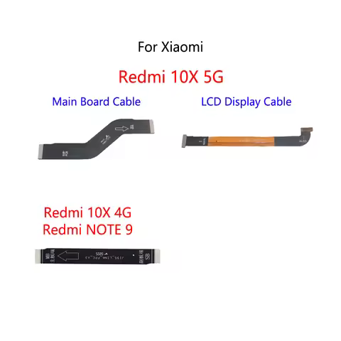LCD Display Connect Motherboard Cable Main Board Flex Cable For Xiaomi Redmi NOTE 9 / Redmi 10X 4G 5
