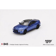 MINI GT No.845 BMW M4 Competition (G82) Porto Blue MGT00845