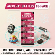 P【Hantar Cepat】 Alkaline Button Cell LR44 LR41 LR43 LR521 LR621 LR626  LR920 LR1130 CR2032 AG13/AG10