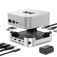 ACASIS 10Gpbs MINI Enclosure Docking StationCompatible with Thunderbolt 4/3 USB-C with HDMI, SD/TF 3