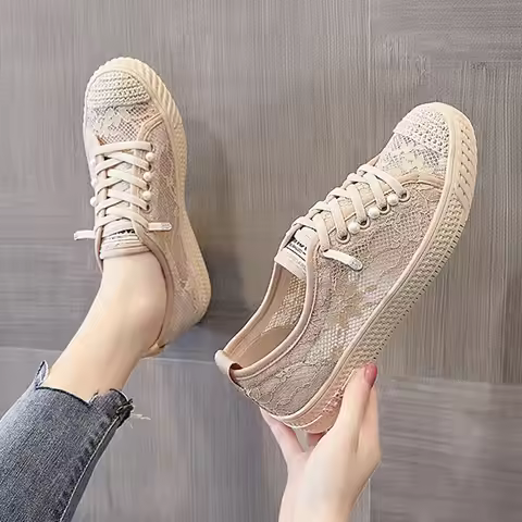 Flat Casual Women's Shoes On Offer With Chic Point Hot Low Hit Tennis Shoe Female On Promotion Runni