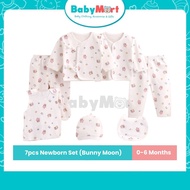 7pcs Newborn Sets Hampers Barang Baby Newborn Baju Baby Baby Hamper Set For Newborn Baby Girl and Bo