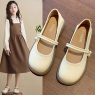 mary jane heels mary jane shoes Girls' Spring Leather Mary Janes - Soft Sole Shoes for School & Casu