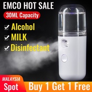 INS Hot Selling USB Rechargeable Nano Spray Sterilizer Mini Portable Sterilization Atomizer Handheld