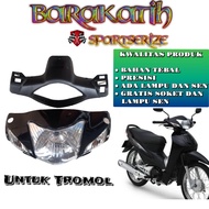 BATOK KEPALA SUPRA FIT NEW TROMOL LENGKAP LAMPU DAN SEN