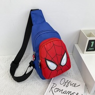 【M-ZONE8】Cartoon Cute Spider Men Sling Bag Kids Boys Crossbody Casual Shoulder Bag Birthday Gift