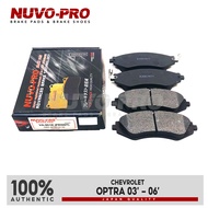 Nuvo-Pro Brake Pad Front Chevrolet Optra 2003 - 2008 VA-501K SET