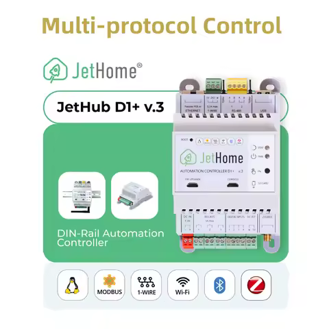 2026 Hot Sale JetHome D1+ V.3 JetHub Upgraded Version Energy-Saving Home Automation Central Control 