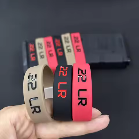 4PCS/set .22LR Tactical Magazine Marking BandMagazine Marking Rubber Band for M4/M16 AR15 AK 47 74