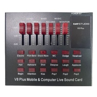 TAFFSTUDIO SOUNDCARD V8 PLUS / V8+ TERLARIS BERGARANSI