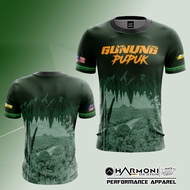 BAJU HIKING GUNUNG PUPUK | Sublimation Jersey T-Shirt