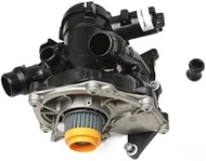 ZYBUFOB Engine Water Pump Thermostat Cooling Regulator Assembly 06L 121 111 Compatible For Audi A4 Q