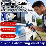 Machine Spray Gun H827 Blue End Cordless Paint Car 1.4 Caliber Spray Upper