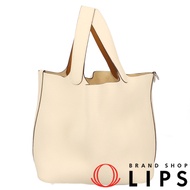 愛馬仕 Picotin Lock MM Eclat Taurillon Clemence/Swift 女士單肩包

Nata/金 [二手]