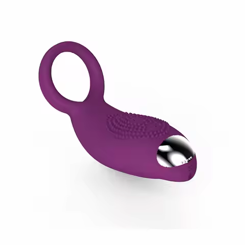 Male 10 frequency vibrating penile ring vibrator