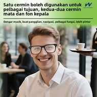 Smart Glasses Anti-Blue Light Lenses Customized AI Glasses Voice Call Music Smart ai Glasses